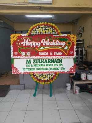 Papan Bunga di Pondok Jagung