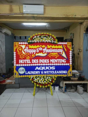 Papan Bunga di Pondok Jagung