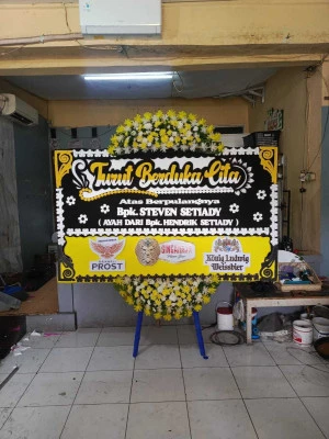 Papan Bunga di Pondok Jagung
