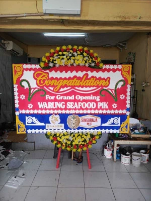 Papan Bunga di Pondok Jagung