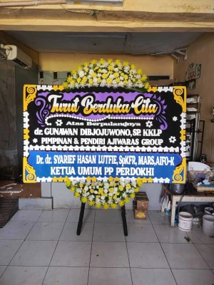 Papan Bunga di Pondok Jagung